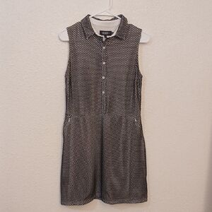 "Open to Offers" H&M Gray Sleeveless Polo Collar Mini Dress